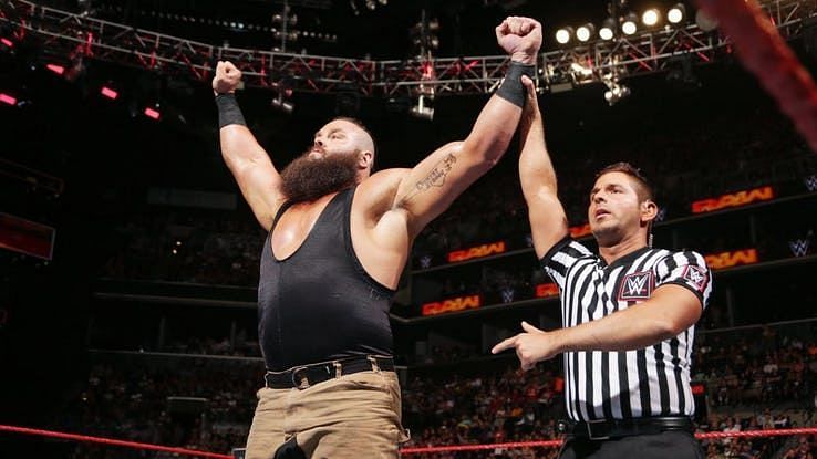 Braun Strowman will have a filler match at this year's WrestleMania